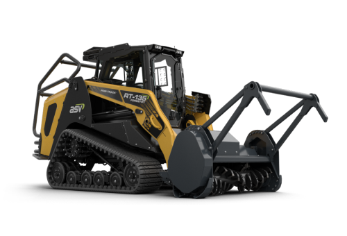 RT-135 Forestry compact track loader